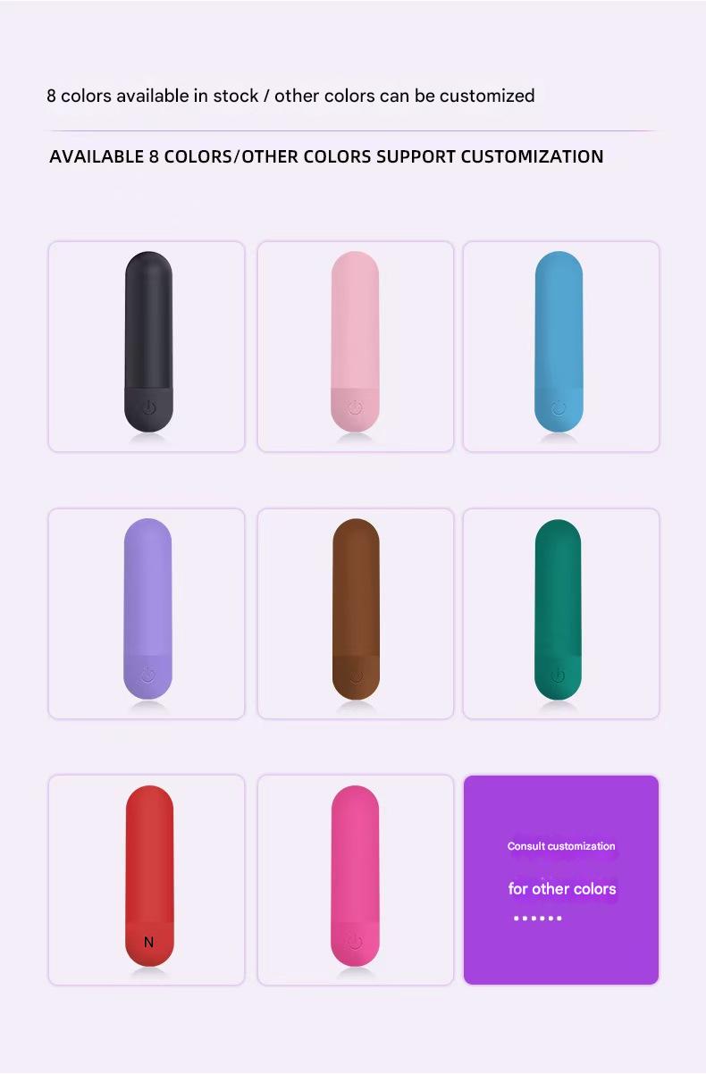 Waterdichte Oplaadbare Mini Bullet Clitoris Toy