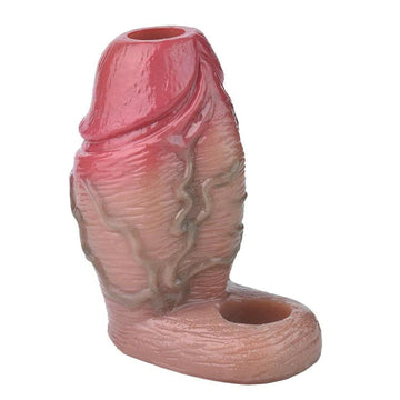 11.6cm Realistische Dikke Penissleeve Grote Open Ruimte