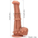 Afbeelding in Gallery-weergave laden, 9Inch knoop dildo