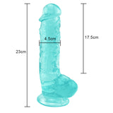 画像をギャラリー ビューアにロード 9 Inch groene dildo