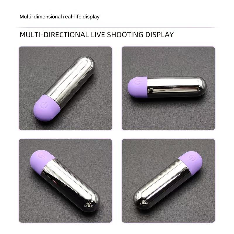8cm Zilveren Krachtige Waterdichte Bullet Vibrator