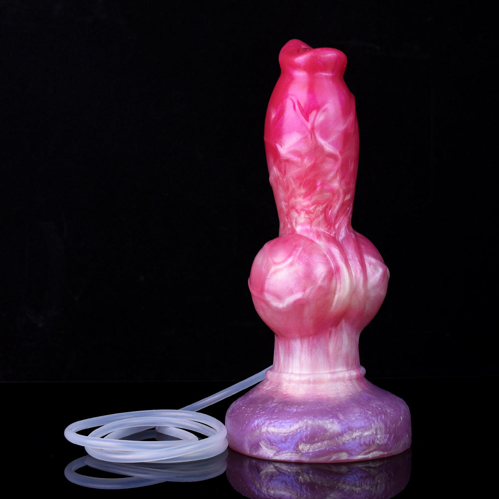 22 cm Big Knot Fantasy Squirting Dogdildo