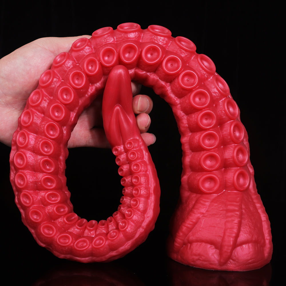 Rode XXL Fantasy Octopus Tenticle Dildo