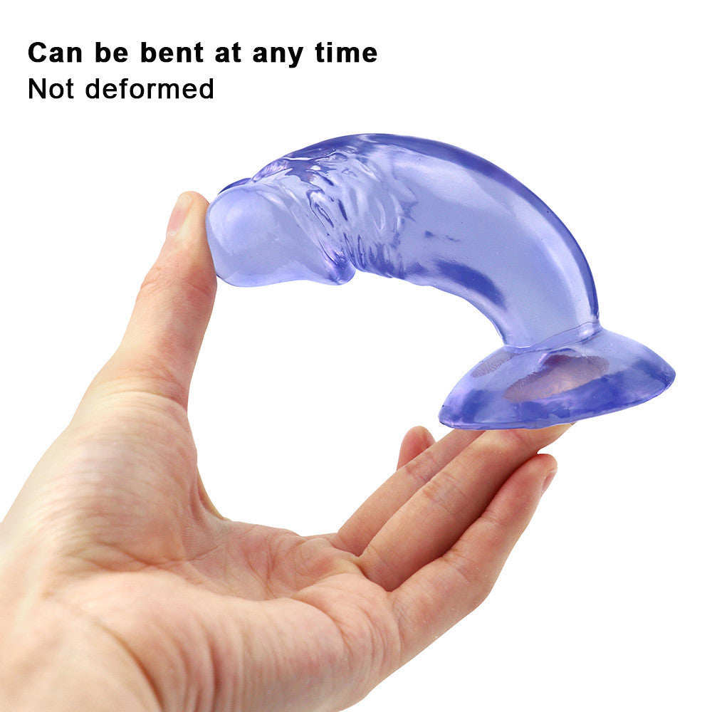11cm Blauw Ruw Small Dildo