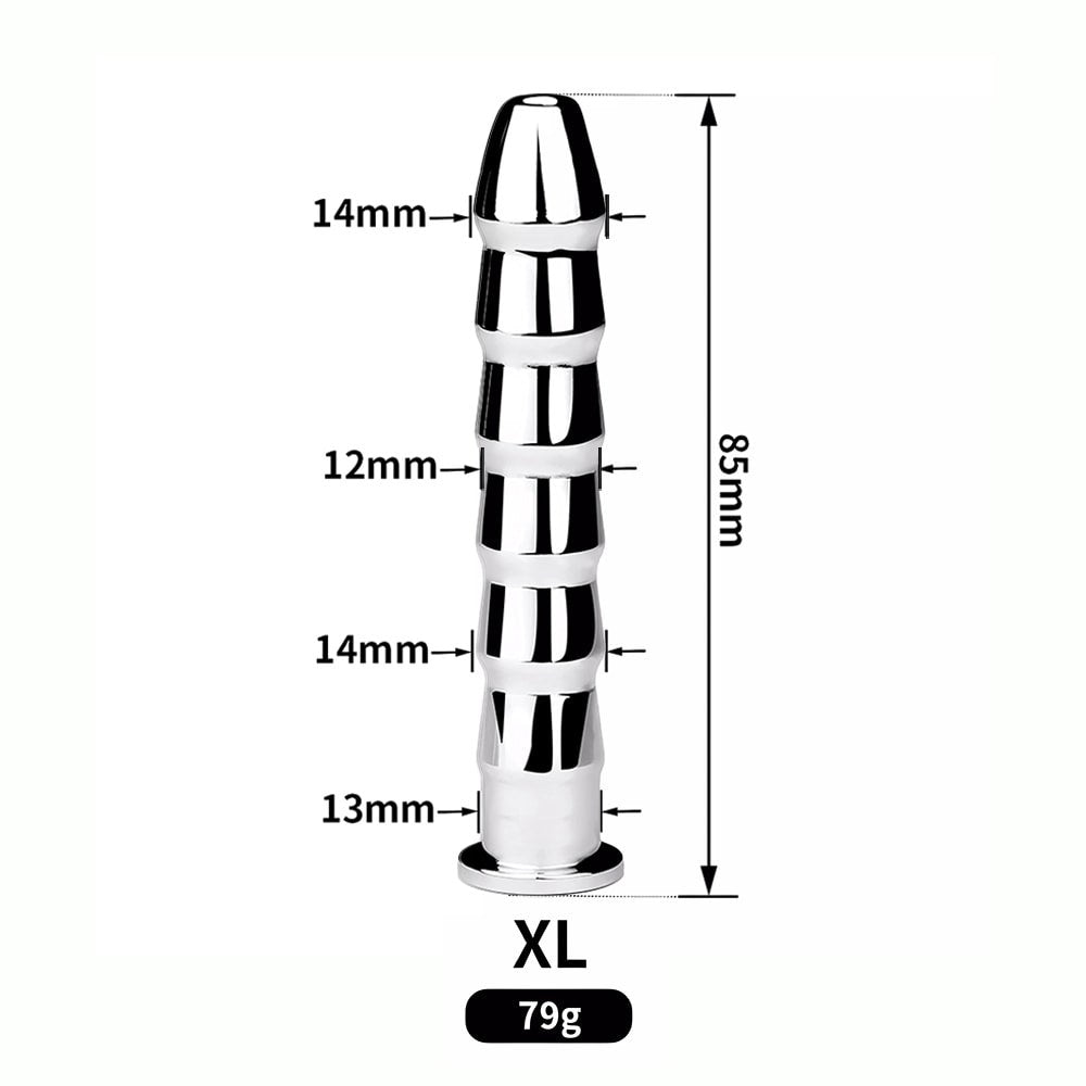 Kogelvormige Trapeziumvormige RVS Penisplug