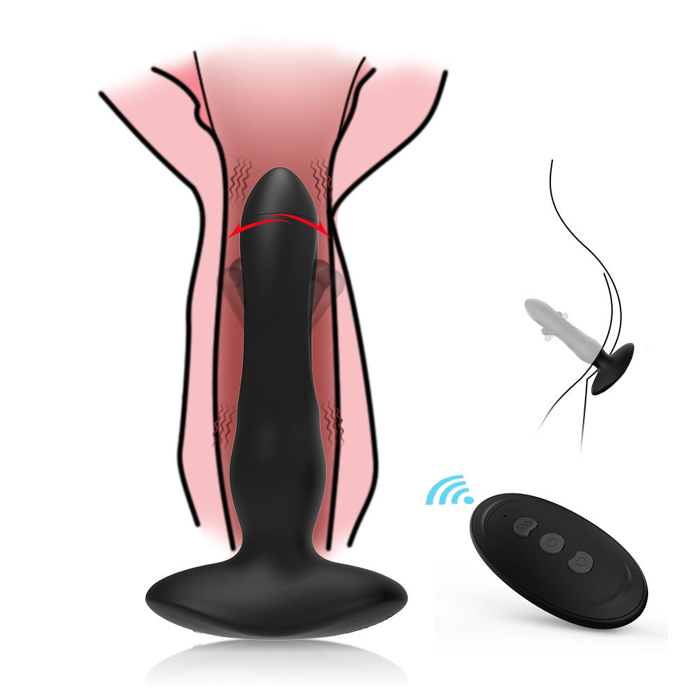 Anaal Vibrator Met Afstandsbediening Voor P-Punt