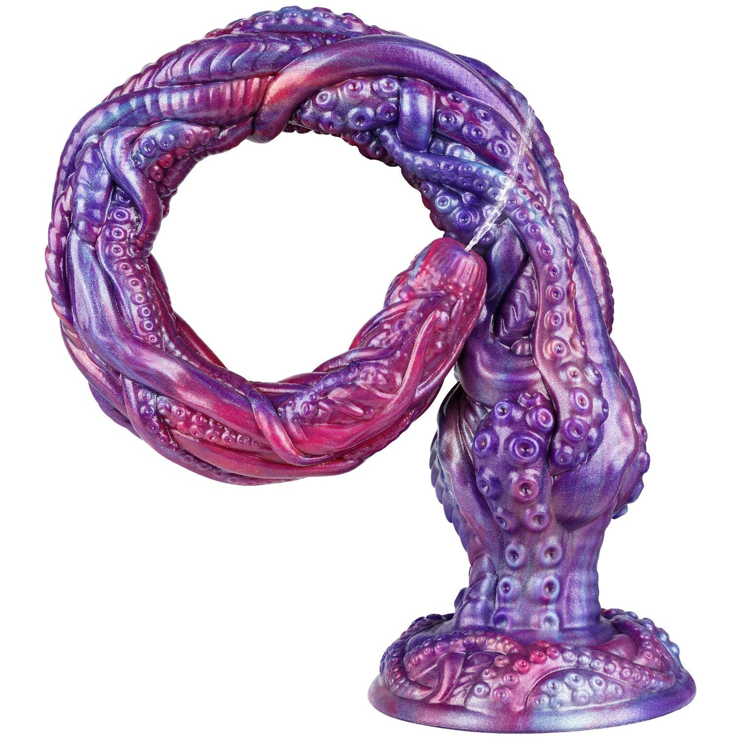 50.8 cm Paarse Tentakel Dildo Ejaculerende Fantasy