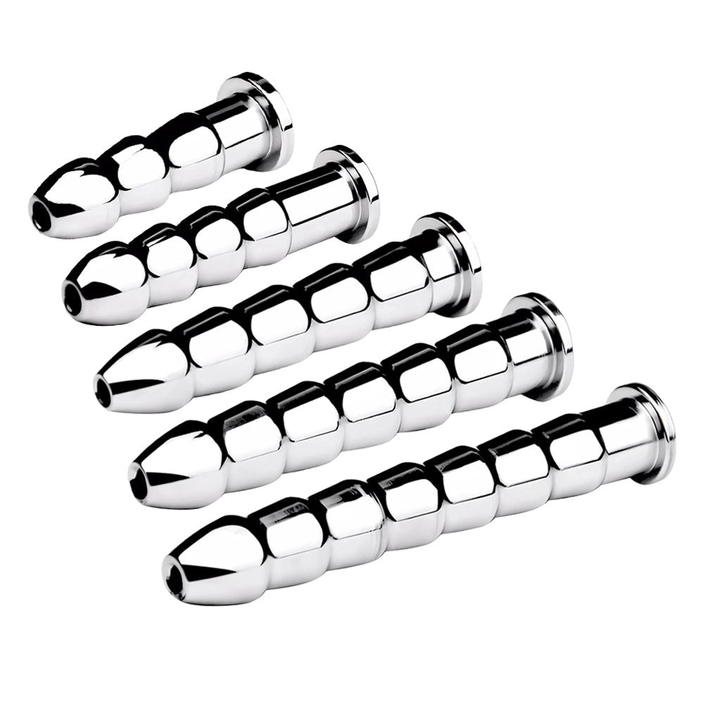 Kogelvormige Trapeziumvormige RVS Penisplug