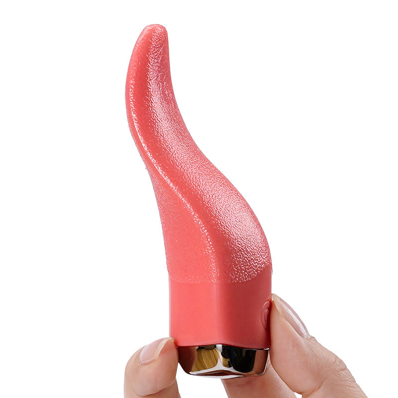 Tongue Vibrator Met Clit Stimulator Zachte Siliconen