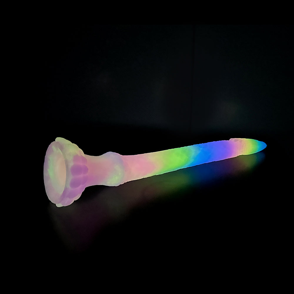 78 cm Lichtgevende Fantasy XXL Tenticle Dildo