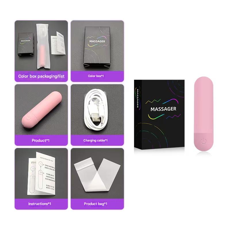 Waterdichte Oplaadbare Mini Bullet Clitoris Toy