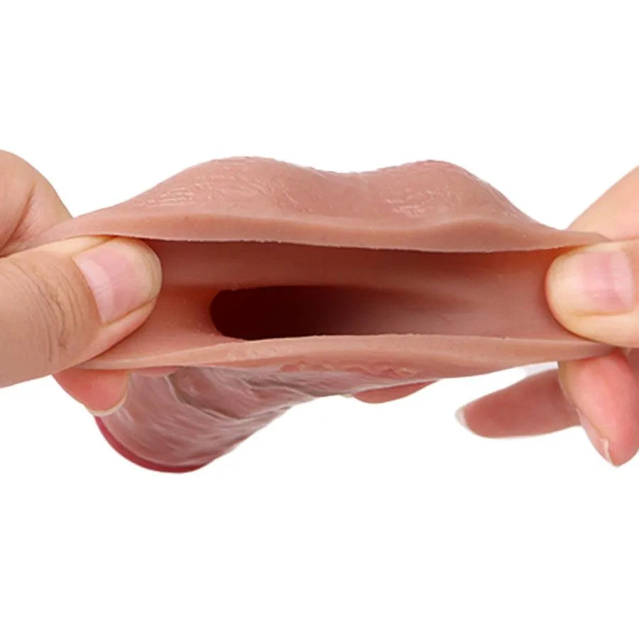 13 cm Silicone Male Realistic Penis Sleeve
