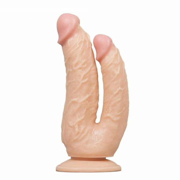 20cm Dildo Voor Dubbele Penetratie Siliconen