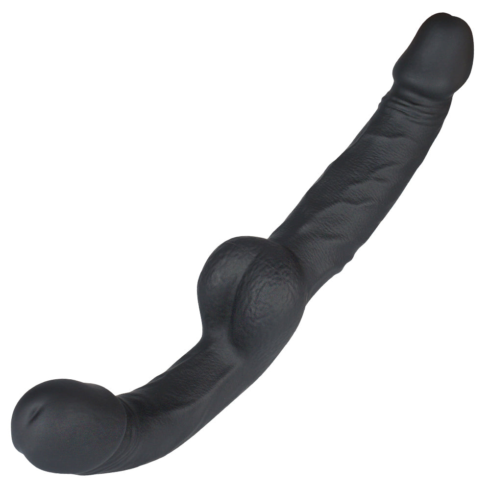 Realistische Dubbele Strapless Dildo Siliconen 31cm