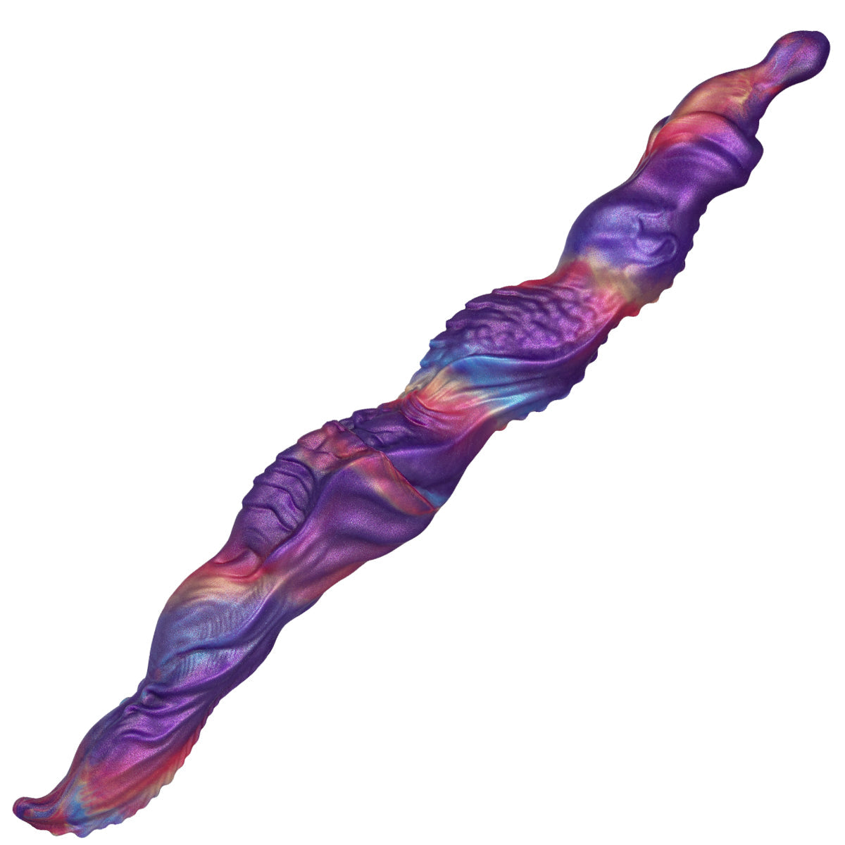 40cm Kleurrijke Fantasy Dildo Met Dubbele Uiteinden