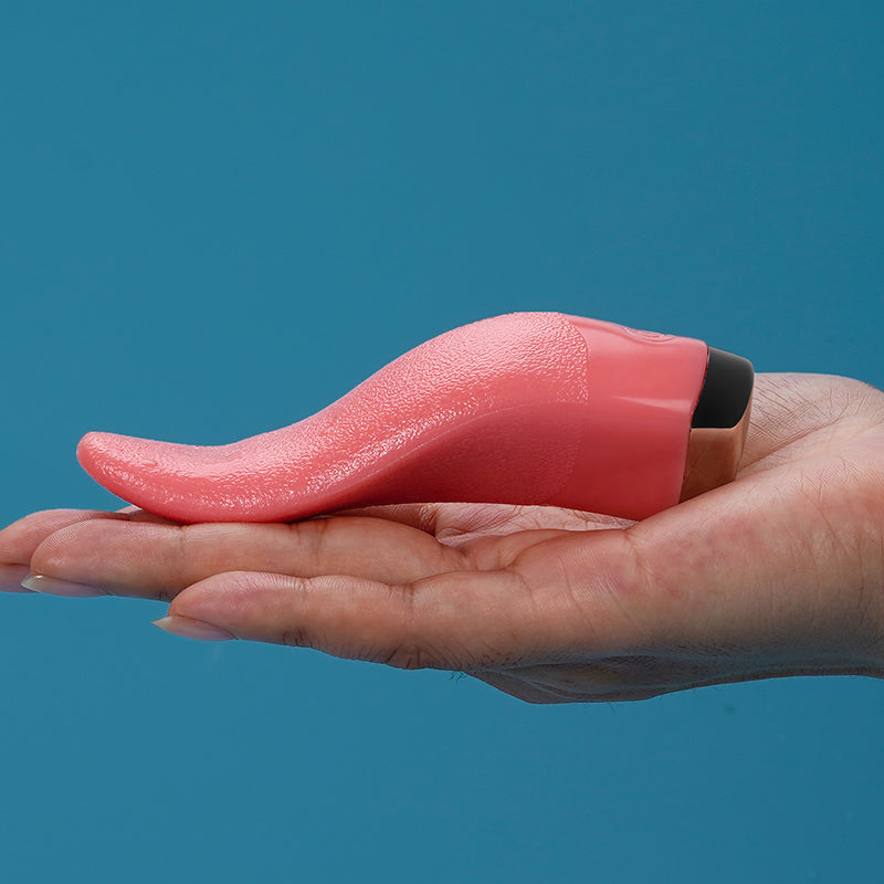 Tongue Vibrator Met Clit Stimulator Zachte Siliconen