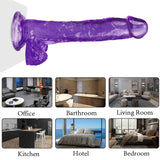 Charger l&#39;image dans la galerie, 10 inch paarse dildo