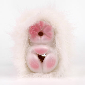 Witte Cavia Pocket Pussy Met Dubbele Ingang