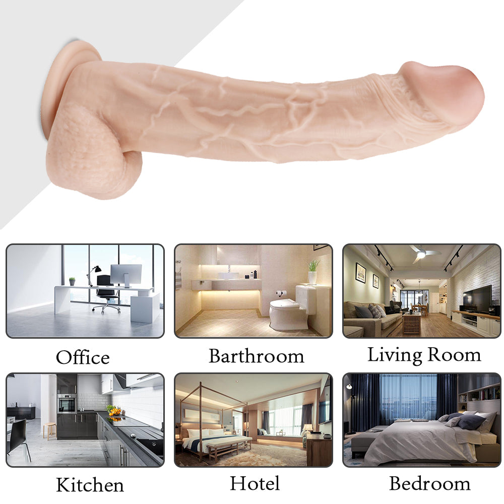 Grote Realistische Dildo Met Zuignap 30cm