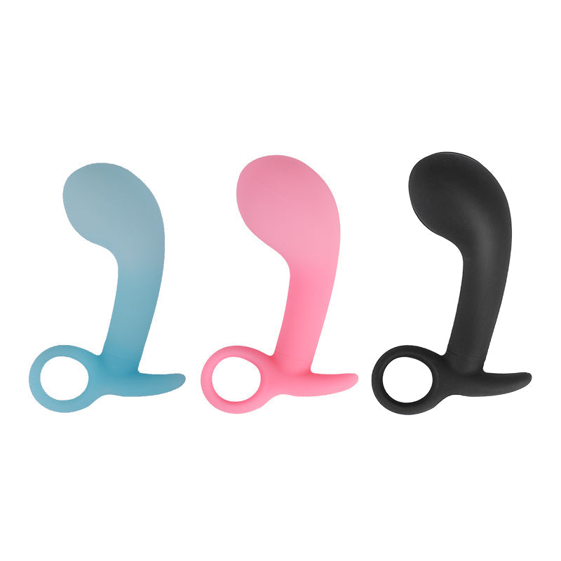 Siliconen Light Up Butt Plug Met Luchtpomp