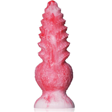 13cm Roze Dog Knot Kleine Dildo