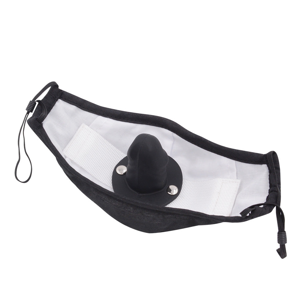 Discreet BDSM Face DildoGag Masker