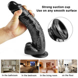 Charger l&#39;image dans la galerie, enorme zwarte dildo 12 inch Reus