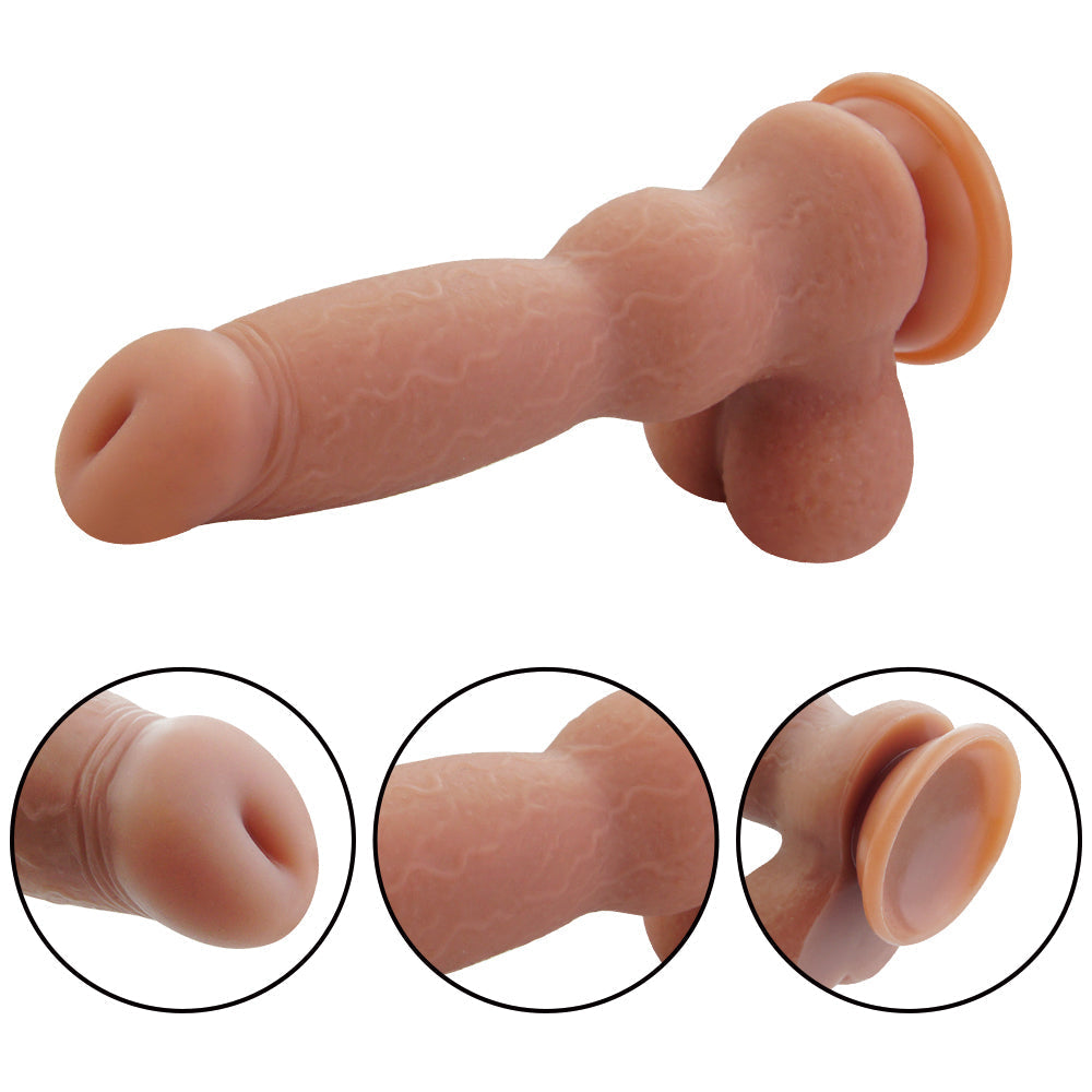 20cm Dog Voorbinddildo Met Harnas