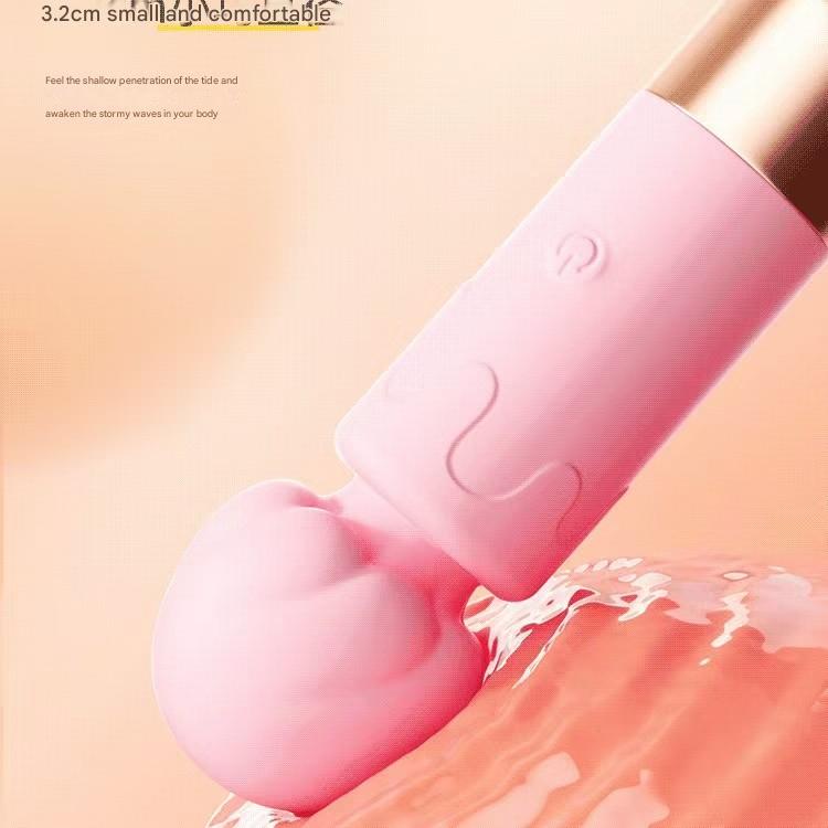 Roze Verwarmde Clitoris Stimulator Massage Wand