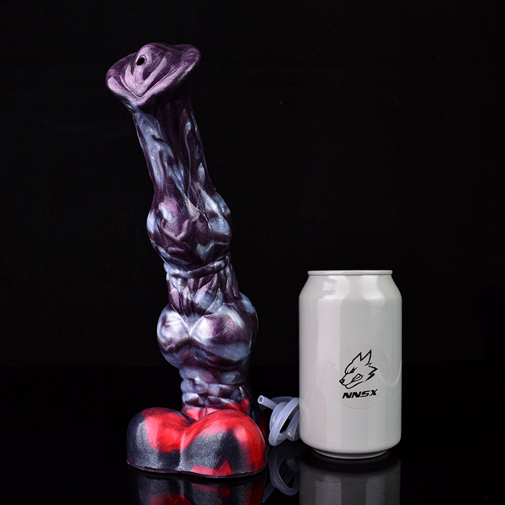 25cm Paarden Squirting Dildo Met Grote Knot