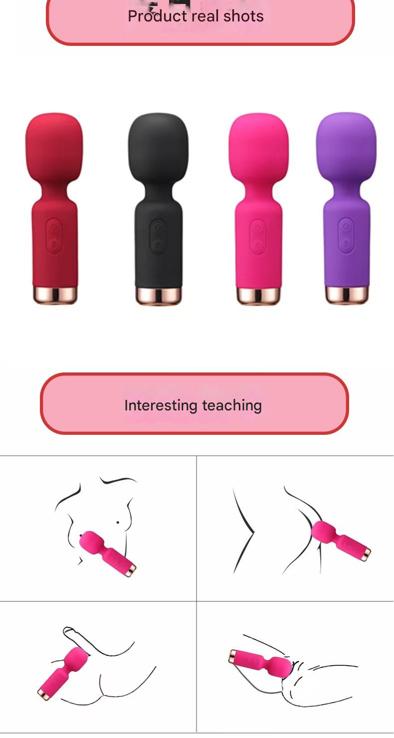 Compacte Wand Vibrator Voor Gerichte Clitorale Stimulatie
