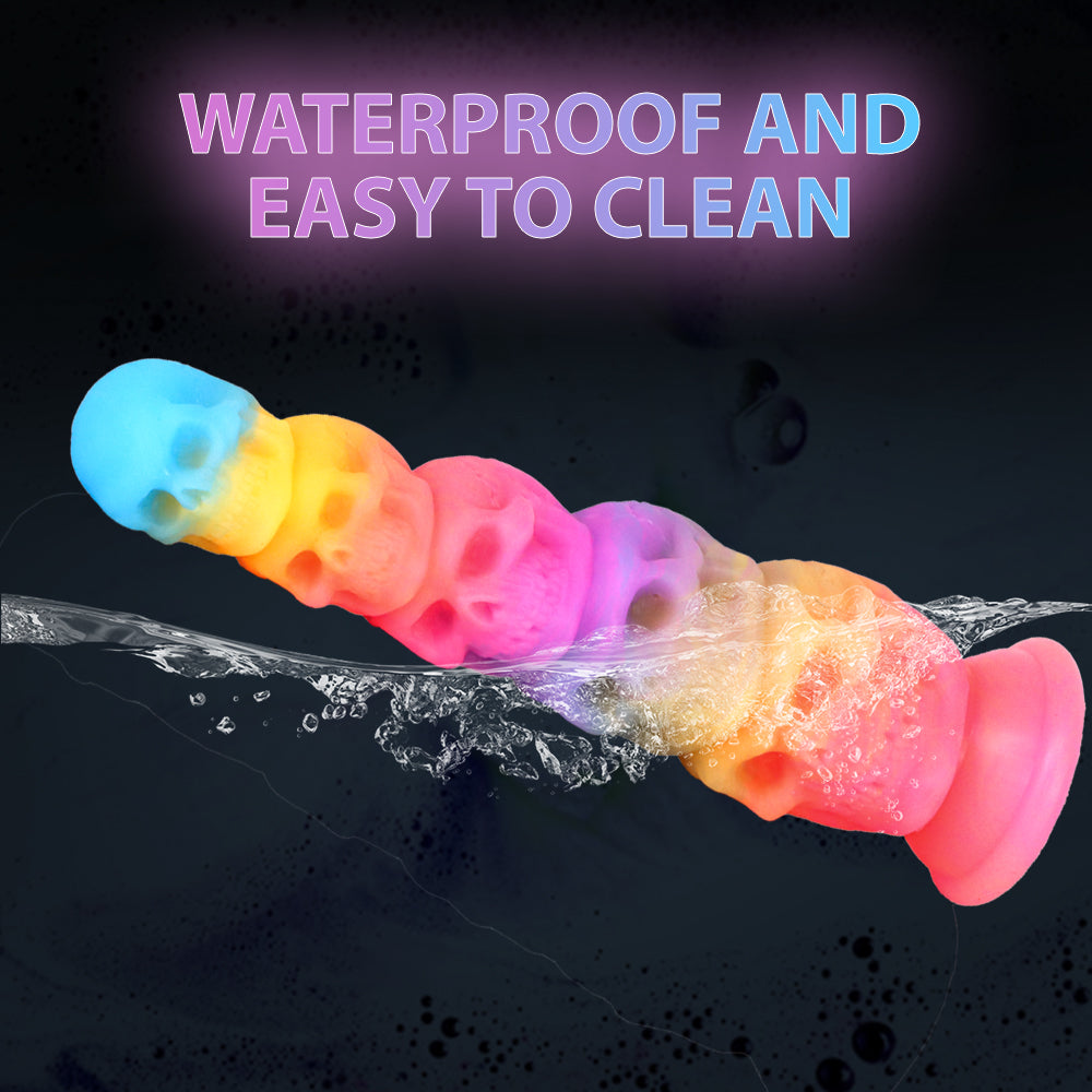Glow in the Dark Schedel Anal Dildo