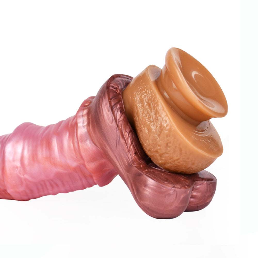 Purebred Horse Cock Sleeve 20cm Met Grote Kop