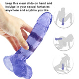 Charger l&#39;image dans la galerie, 7 inch blauwe dildo