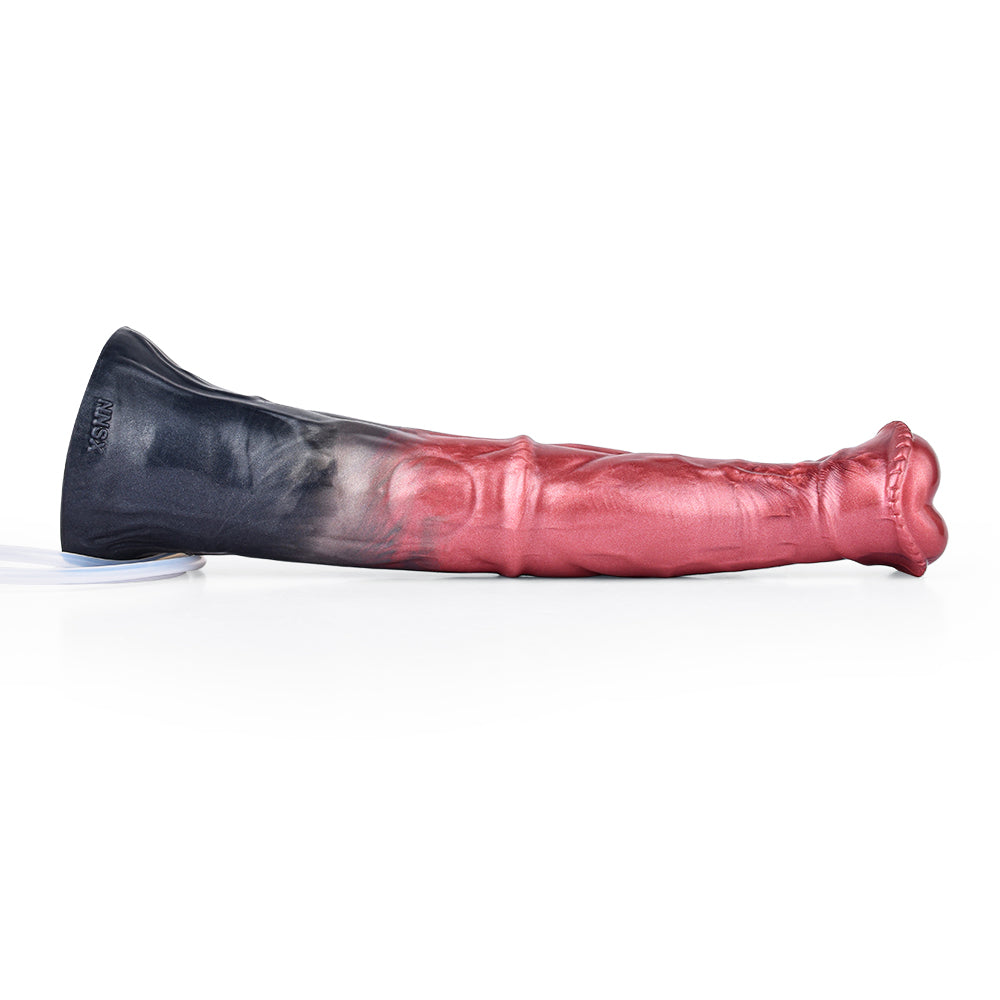 30.5 cm Lange Fantasy Squirtingdildo Met Paardvorm