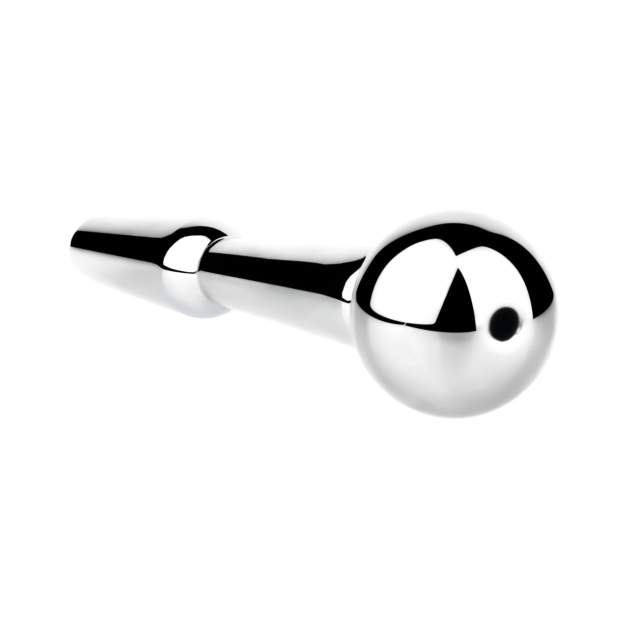 RVS Sperm Stopper Met Kogelkop En Urinegat