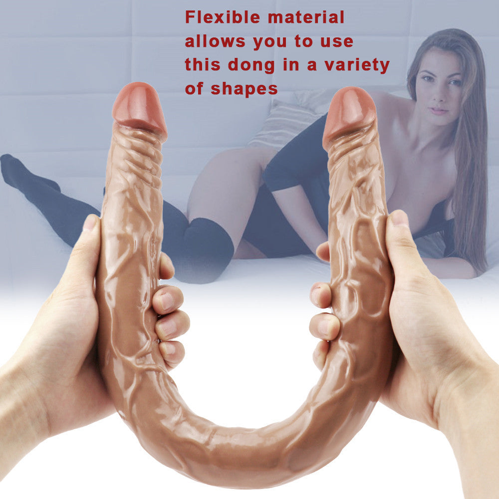 53 cm Extra Lange Realistische Dubbelzijdige Dildo