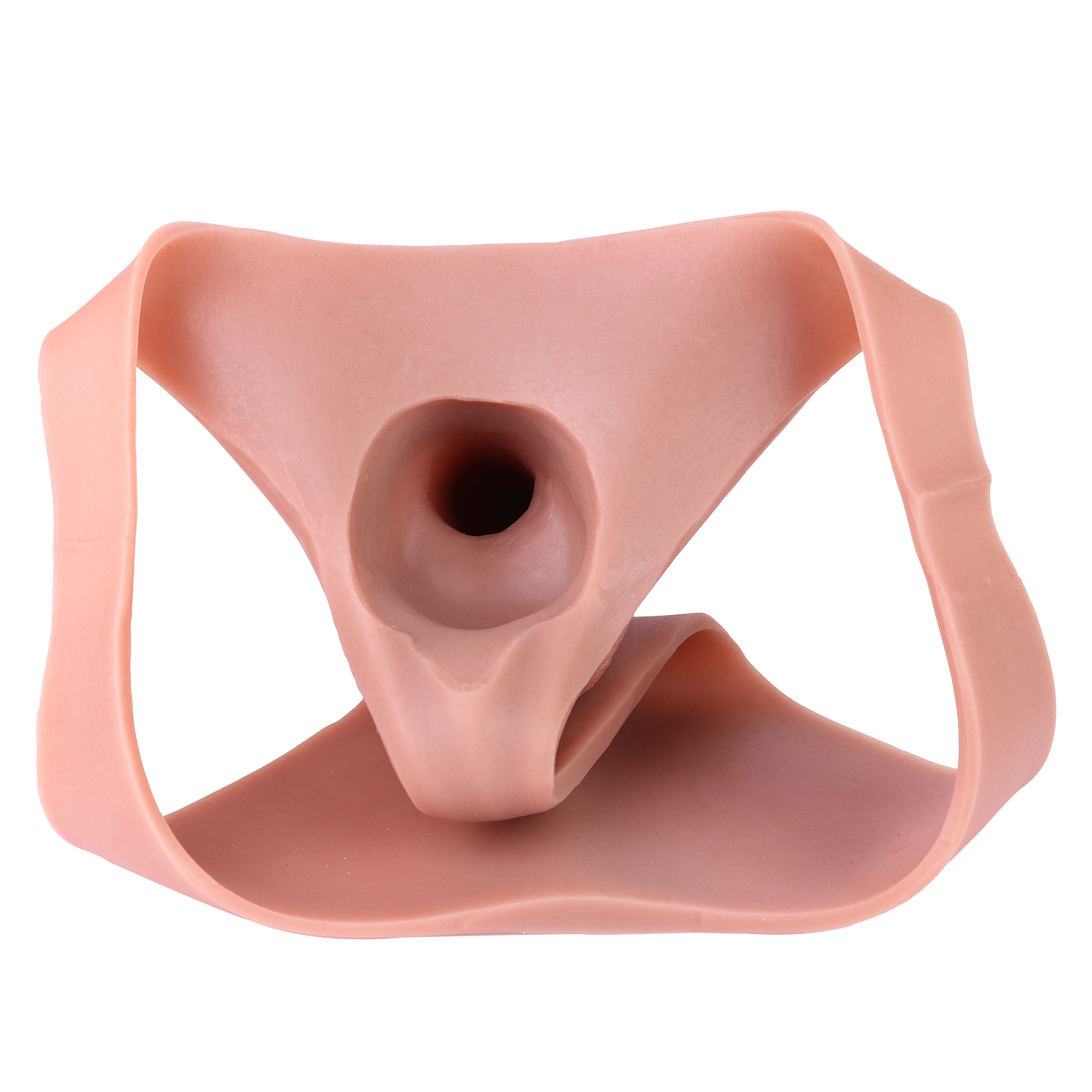 21 cm Voorbinddildo Hollow Dildo Pants Silicone