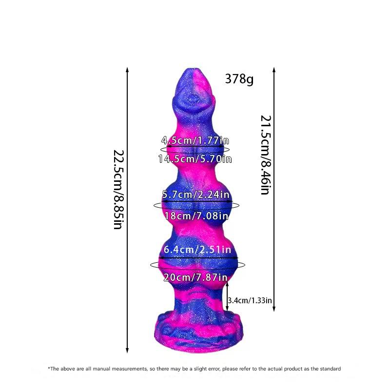 Grote Monster Dogdildo Met Knot 25cm
