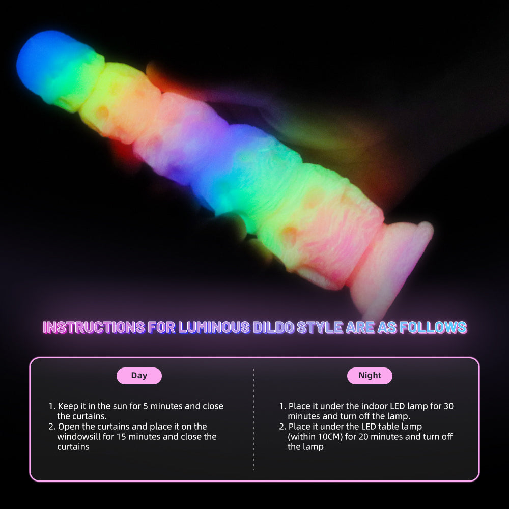 Glow in the Dark Schedel Anal Dildo