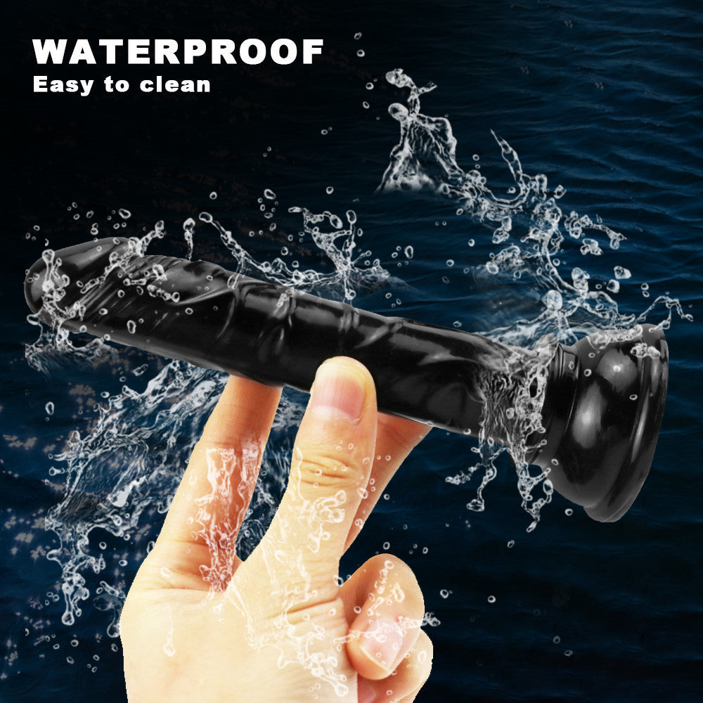 14.5cm Kleine Black Slank Anal Dildo