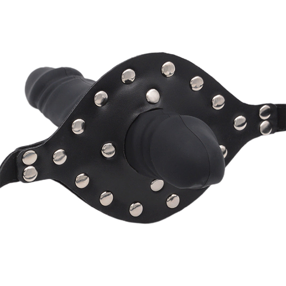BDSM PenisGag met Dubbele Dildo