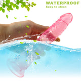 Load image into Gallery viewer, 8 Inch small straight pink dildo