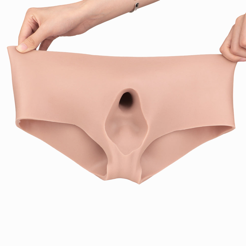 17cm Realistische Dildopanties Met Holle Schacht