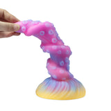 画像をギャラリー ビューアにロード Octopus Tentakel Siliconen Fantasie Anale Dildo&#39;s