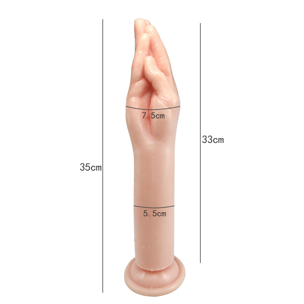 35cm Realistische Armdildo Met Handvorm En Zuignap