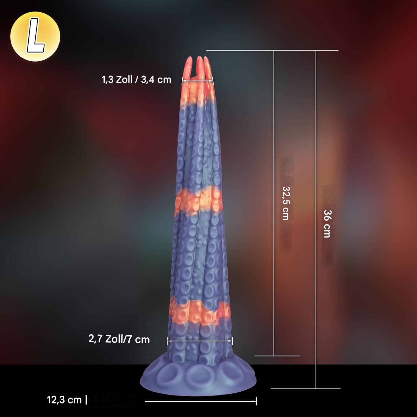 39.5 cm Huge Monster Tenticle Dildo