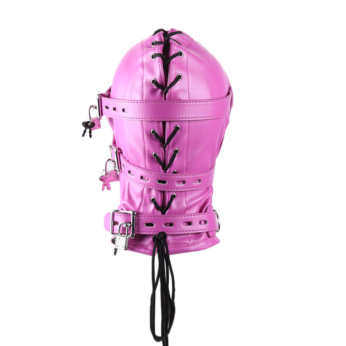 Bondage Face Mask BDSM Gag Dildo