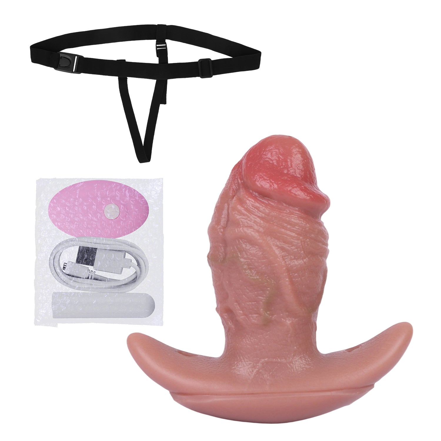 Realistische Vibrerende Penis Buttplug 12 cm