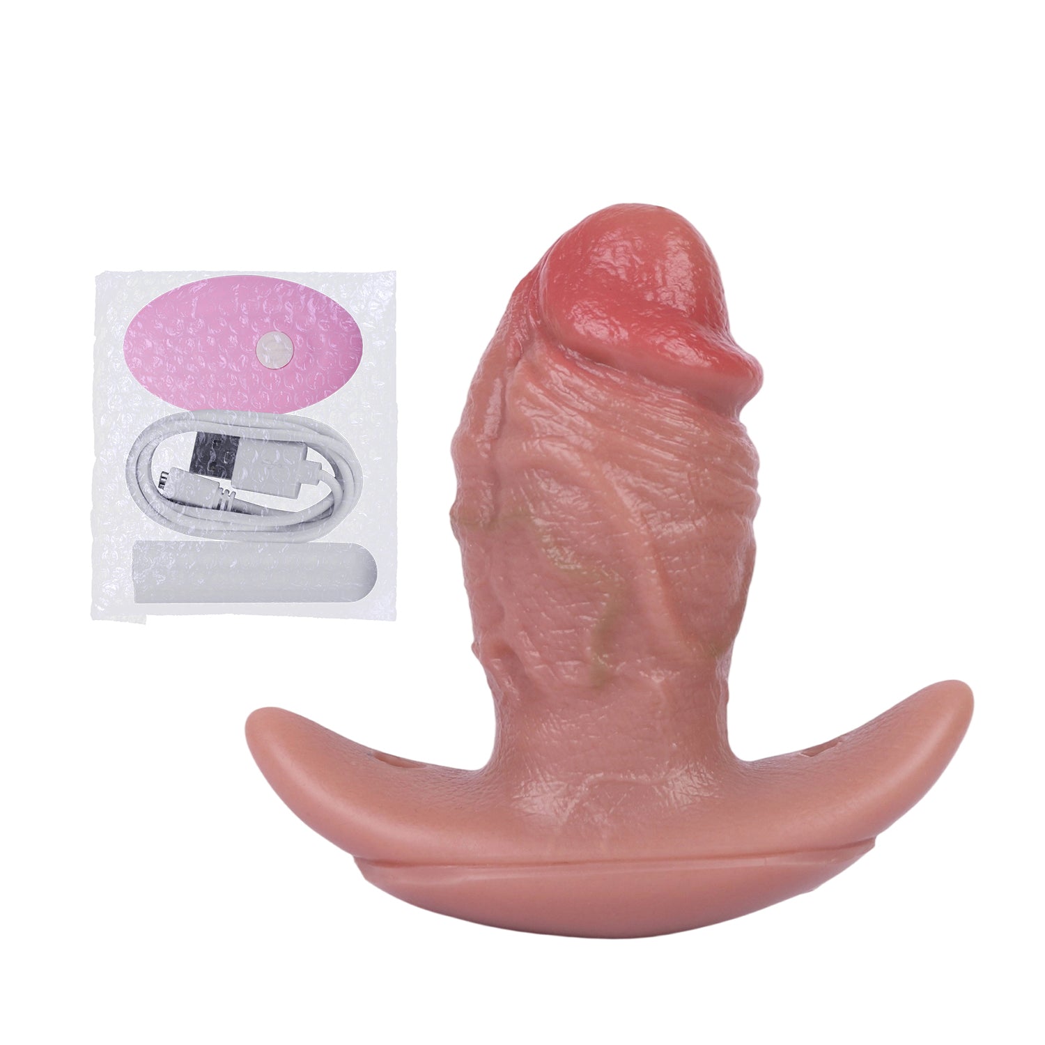 Realistische Vibrerende Penis Buttplug 12 cm